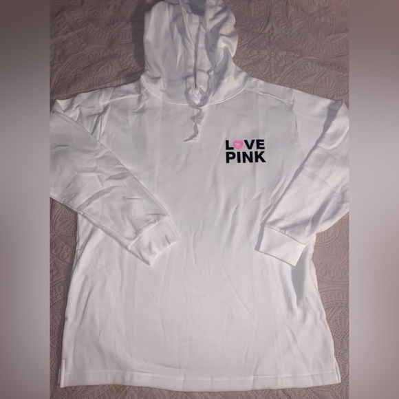 VS Pink Originals SET Campus Sweatpants, Matching Campus Tee, and Campus Hoodie - Picture 3 of 16